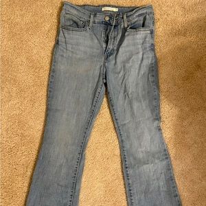 Levi’s high rise bootcut